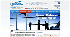 Desktop Screenshot of laurentparking.com