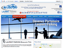 Tablet Screenshot of laurentparking.com